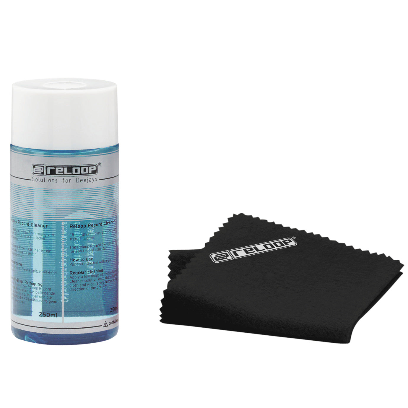 RELOOP RECORD-CD-CLEANER-MK2 - CD & Record Cleaner kit for Dj