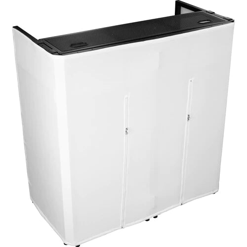 Odyssey DJBOOTHM46 Stand DJ Equipment - Odyssey DJ Media Booth with Flat Screen TV/Monitor Bracket - 46"