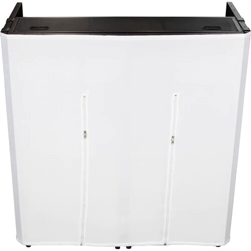 Odyssey DJBOOTHM46 Stand DJ Equipment - Odyssey DJ Media Booth with Flat Screen TV/Monitor Bracket - 46"