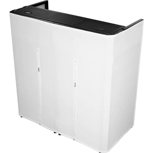 Odyssey DJBOOTHM46 Stand DJ Equipment - Odyssey DJ Media Booth with Flat Screen TV/Monitor Bracket - 46"