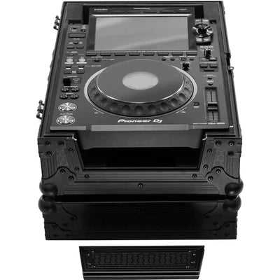 Odyssey 810110 Case DJ Gear - Odyssey Industrial Board Case for Pioneer CDJ-3000 - Black on Black