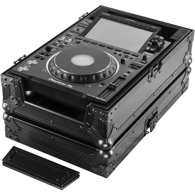 Odyssey 810110 Case DJ Gear - Odyssey Industrial Board Case for Pioneer CDJ-3000 - Black on Black