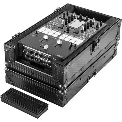 Odyssey 810080 Case Equipment - Odyssey Industrial Board Case Fitting Most 10" DJ Mixers - All Black