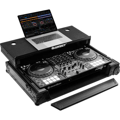 Odyssey 810233 DJ Case - Odyssey Industrial Board Glide-Style Case for Pioneer DDJ-1000/SRT - Black on Black