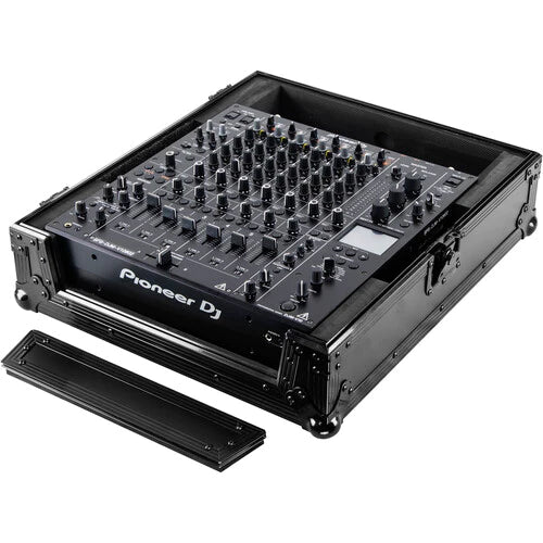 Odyssey FZDJMV10BL Case DJ Gear - Odyssey Black Label Flight Case for Pioneer DJM-V10 Mixer - Black on Black