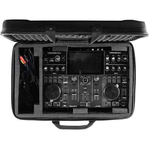 Odyssey BMPRIMEGODLX Case DJ Gear - Odyssey Custom EVA Case for Denon DJ Prime GO