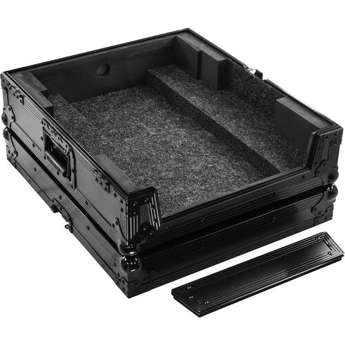 Odyssey FZDJMV10BL Case DJ Gear - Odyssey Black Label Flight Case for Pioneer DJM-V10 Mixer - Black on Black
