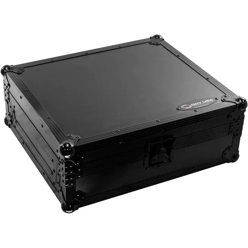 Odyssey FZDJMV10BL Case DJ Gear - Odyssey Black Label Flight Case for Pioneer DJM-V10 Mixer - Black on Black