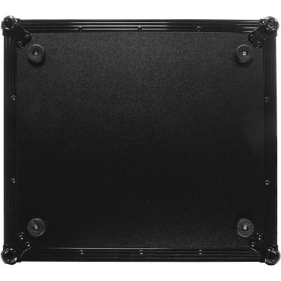 Odyssey FZGSDJMV10BL DJ Case - Odyssey Pioneer DJM-V10 ATA Flight Case with Glide Laptop Platform - Black