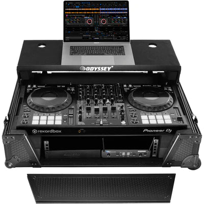 Odyssey 810240 DJ Case - Odyssey Custom Pioneer DDJ-1000 Industrial Board Glide Style 2U Case