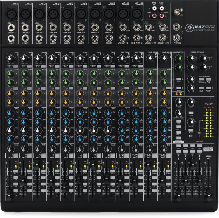 MACKIE 1642VLZ4 - 16-Channel 4-Bus Compact Mixer