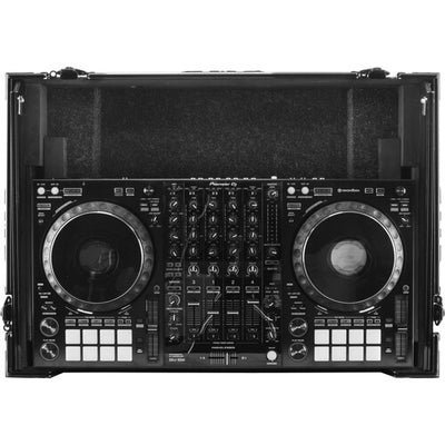 Odyssey FZGSDDJ1000BLCW DJ Case - Odyssey Pioneer DDJ-1000/DDJ-1000SRT Flight Zone Case with Glide Platform and Corner Wheels - Black