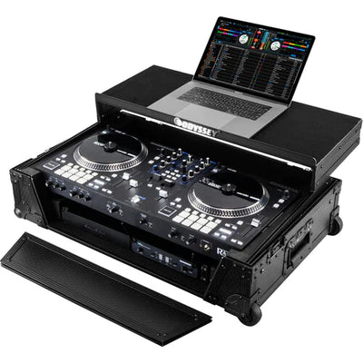 Odyssey 810264 DJ Case - Odyssey Rane One Industrial Board Glide Style 1U Case with Wheels