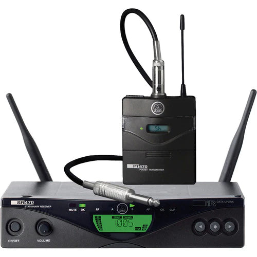 AKG WMS470-INSTR-SET-BD8 - AKG WMS 470 Instrumental Set Wireless Instrument System (Band 8)