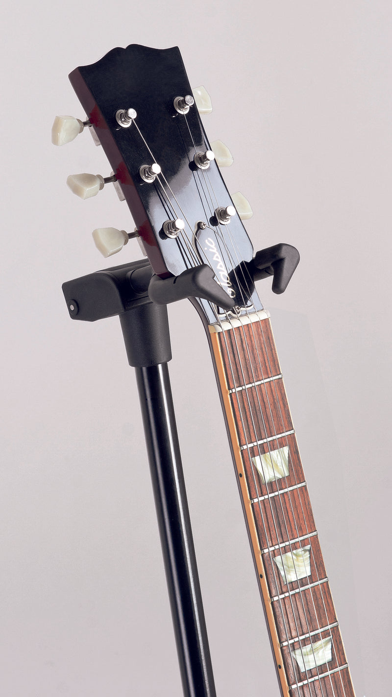 K&M 17670-BLACK Stand Guitar - 17670 Guitar stand »Memphis Pro«