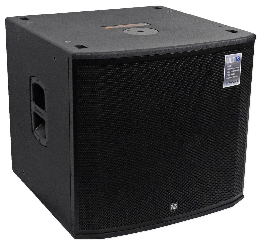 PRESONUS ULT18 - Active Sound-Reinforcement Subwoofer