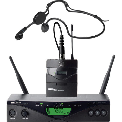 AKG WMS470-SPORTS-SET-BD8 - AKG WMS 470 Sports Set Wireless Headworn System (Band 8)