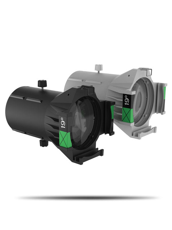 Ovation Ellipsoidal HD Lens Tubes -  high-precision HD optics encased in rugged housings designed to survive the rigors of touring, - Chauvet Professional OHDLENS-50DEG Ovation Ellipsoidal HD Lens Tube - 50 Degree