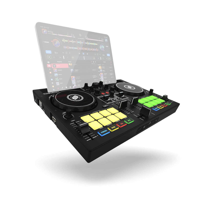 RELOOP BUDDY - Compact 2-deck DJ controller for iOS, iPadOS, Android, Mac & PC