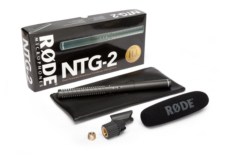 RODE NTG2 Multi-Powered Shotgun Microphone