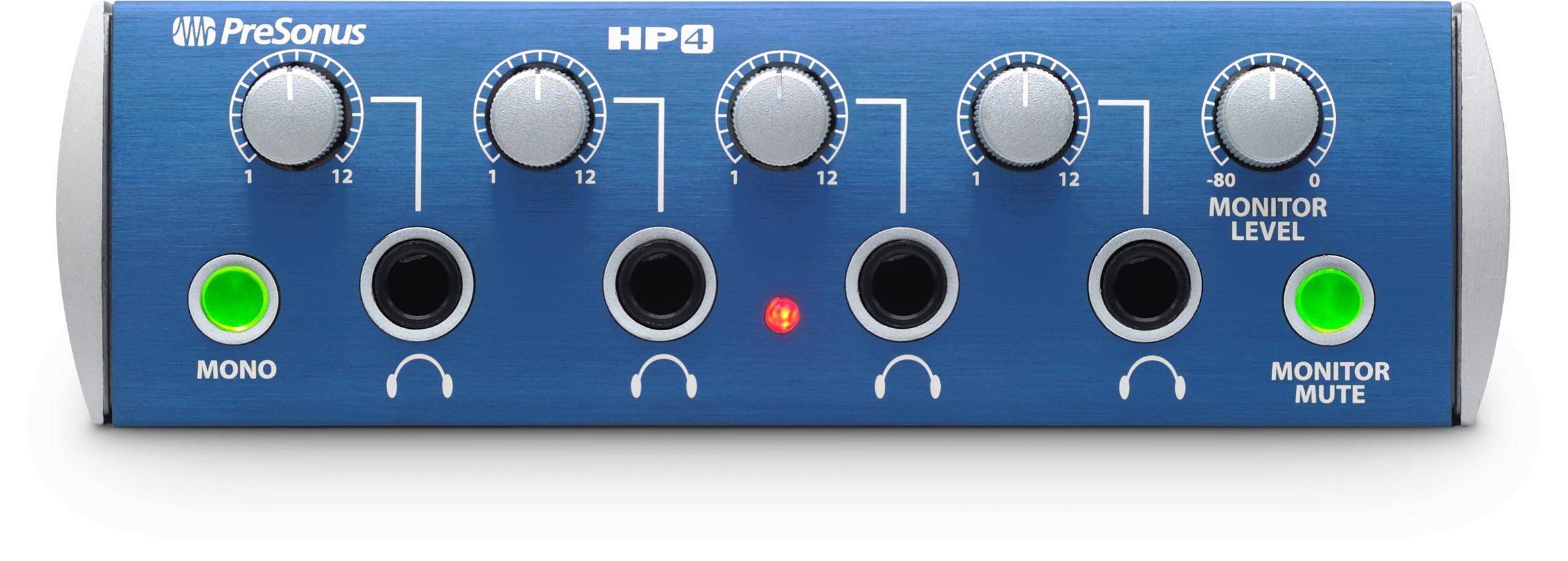 PRESONUS HP4 - 4 CHANNEL HEADPHONE AMPLIFIER