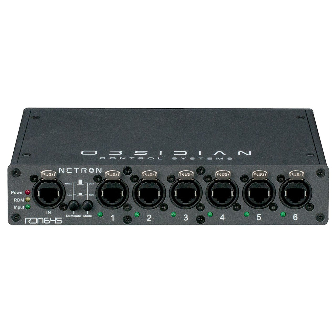 OBSIDIAN RDM645 Compact DMX/RDM splitter