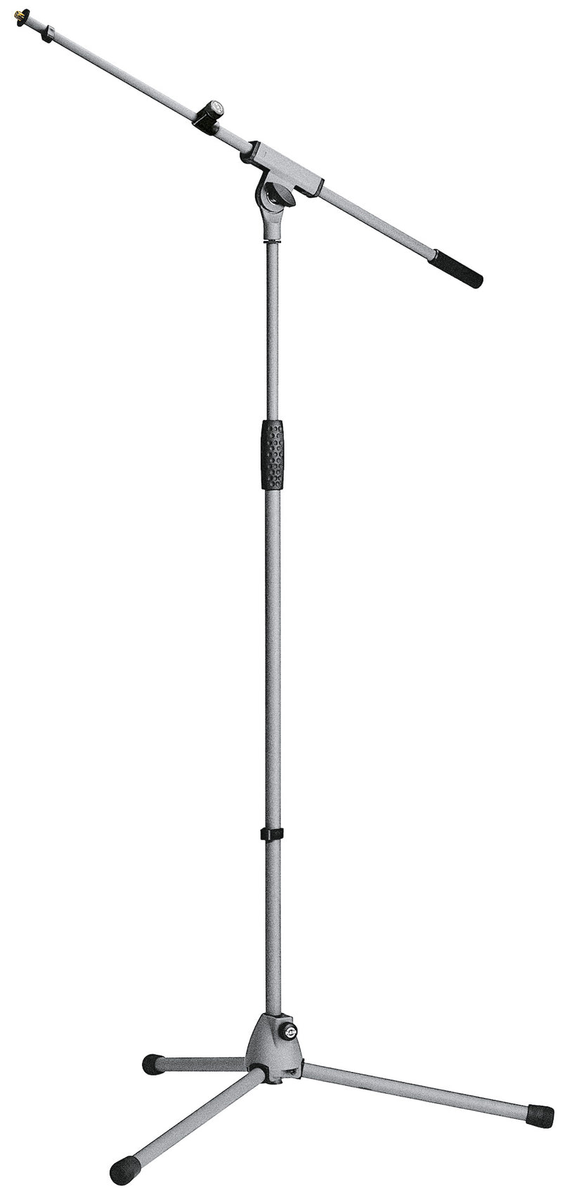 K&M 21080-GREY Stand Mic - 21080 Microphone stand »Soft-Touch« - 21080-300-87 - gray