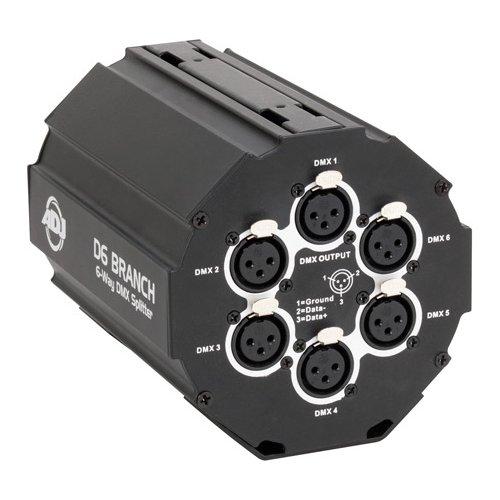 D6-BRANCH -  6-Way Dmx Splitter