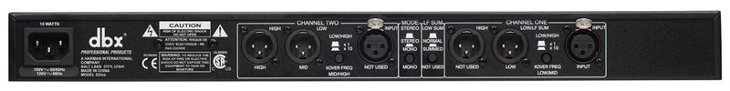DBX DBX223XSV Stereo 2-Way/Mono 3-Way Crossover with XLR Connectors