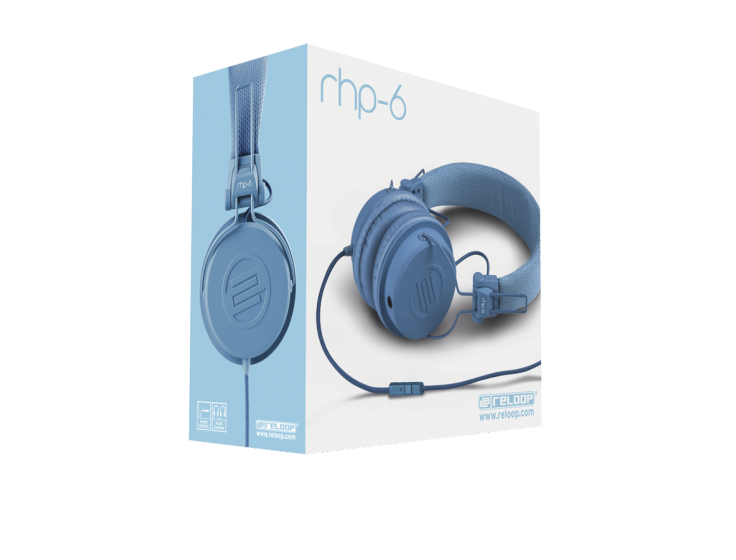 RELOOP RHP-6-BLUE - Dj Headphone