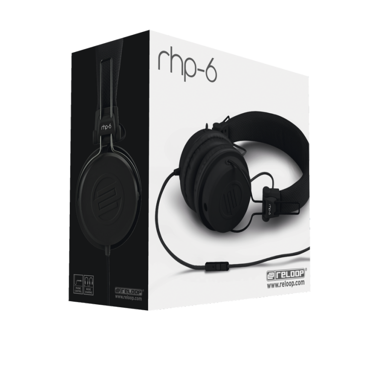 RELOOP RHP-6 - BLACK Dj Headphone