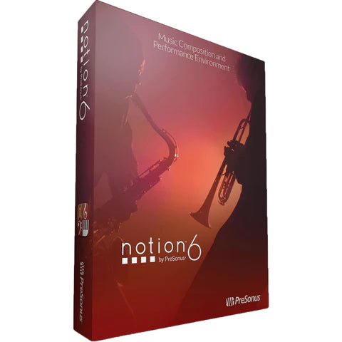 Notion 6-DNLD BOX -  Music Notation Software - Box + license