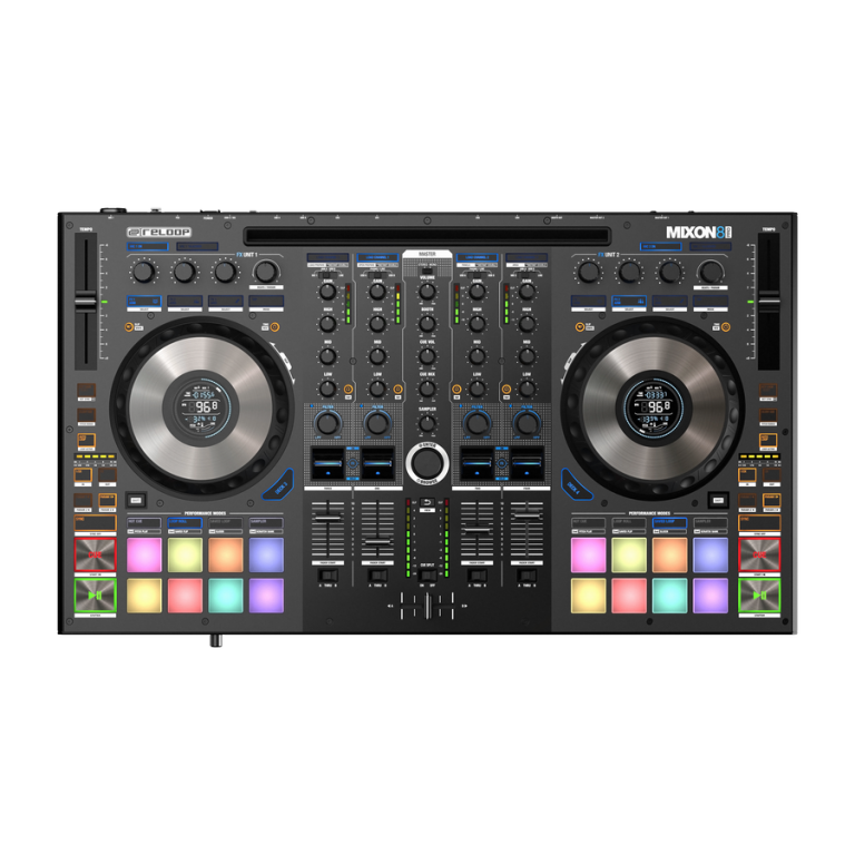 REELOOP MIXON 8 - 4-channel multi-platform performance controller for Serato & djay