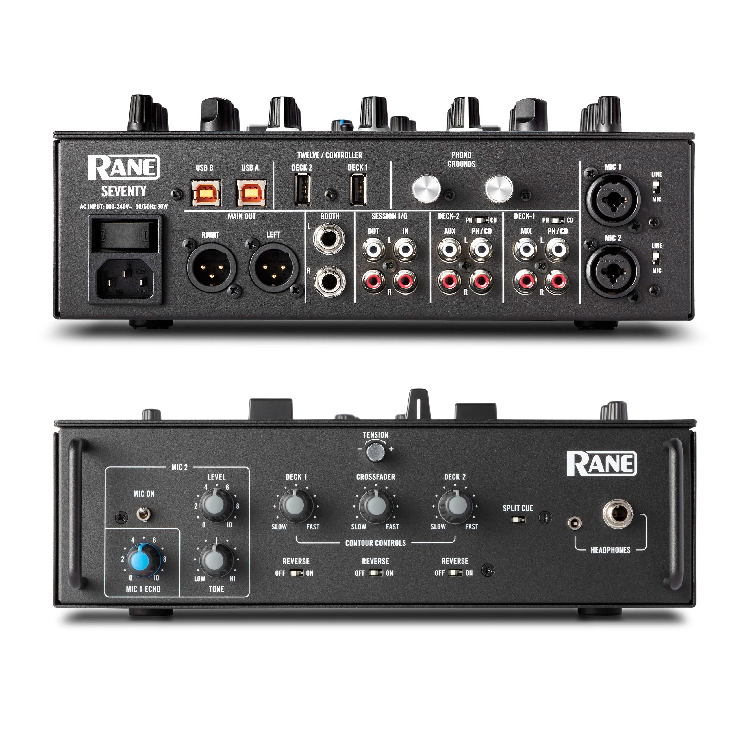 RANE SEVENTY - 2 channel Serato mixer