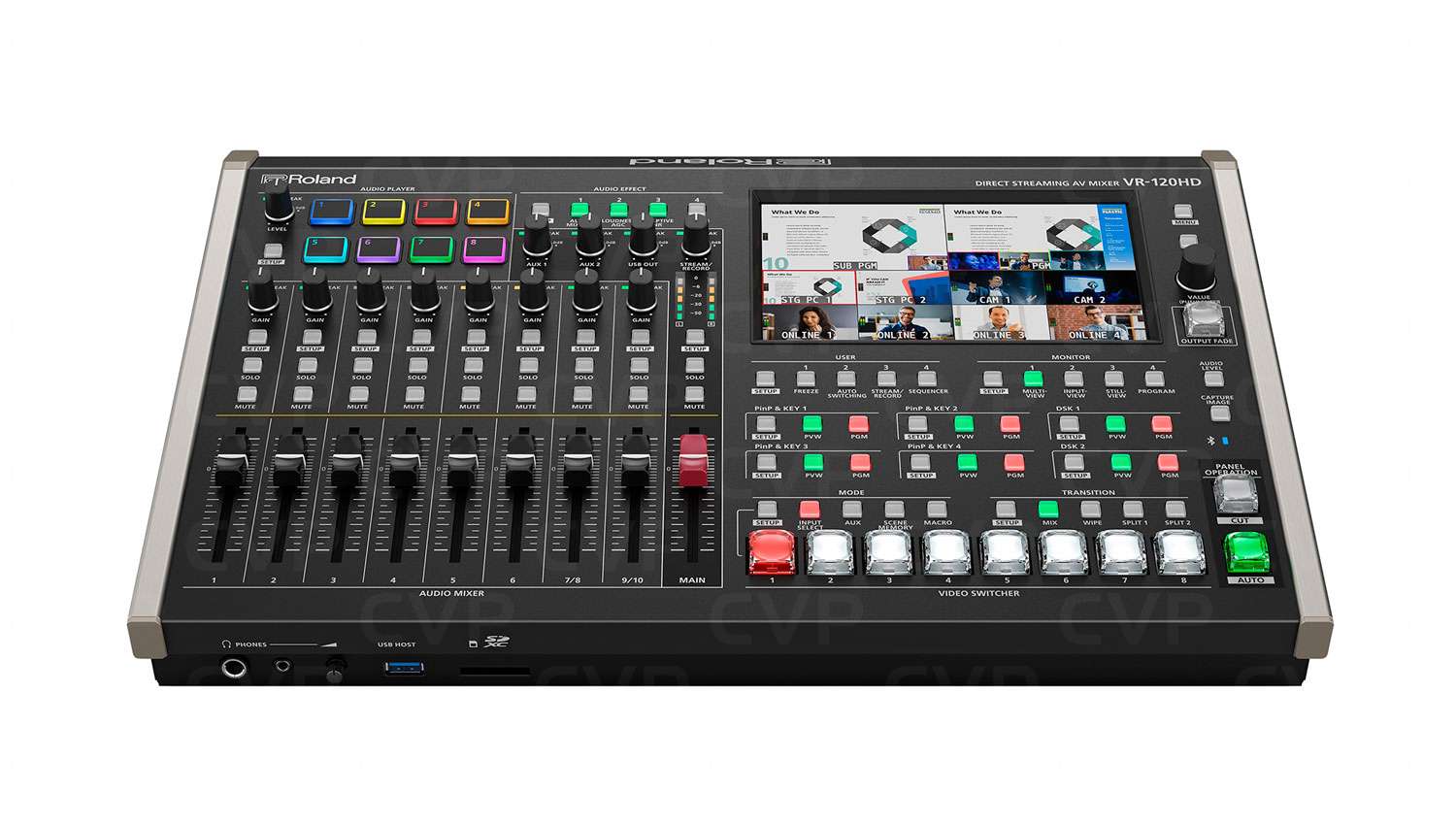 ROLAND VR-120HD - Direct streaming AV mixer