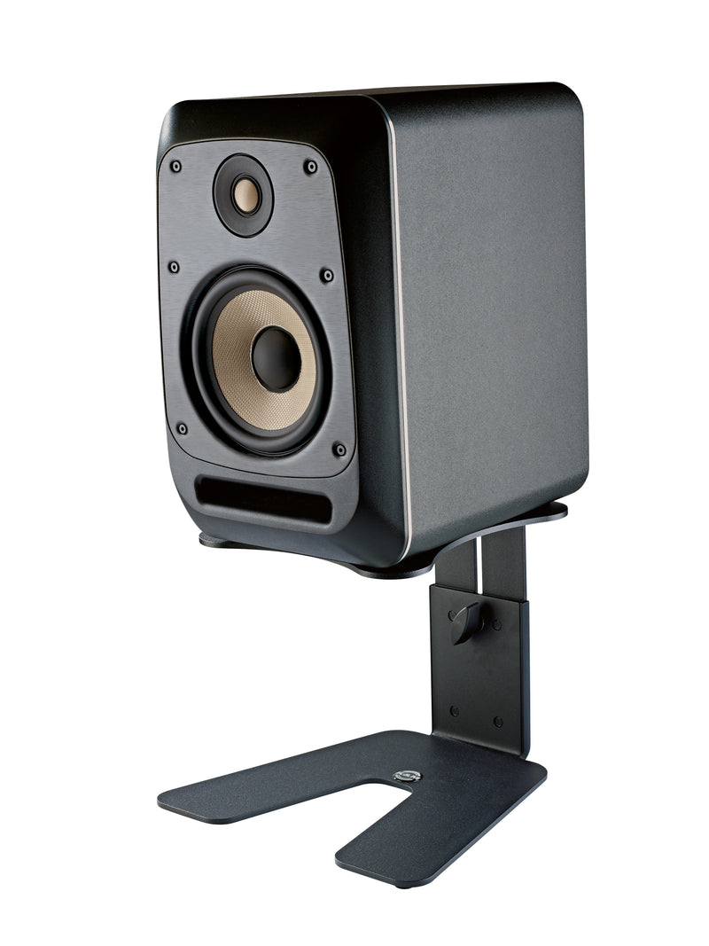 K&M 26774-BLACK Speaker Stand - 26774 Table monitor stand - 26774-000-56 - structured black