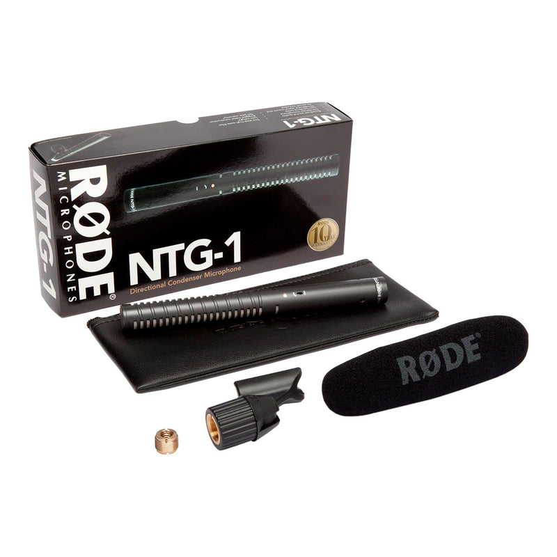 RODE NTG1 Directional super cardioid Condenser shotgun Microphone with switchable HPF