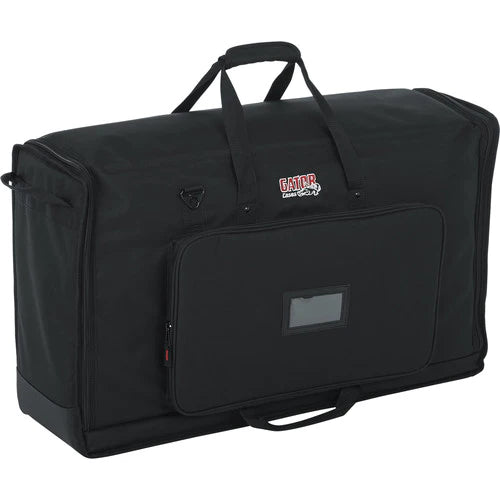 GATOR G-LCD-TOTE-SM (fits screens between 19“-24“). Interior dimensions 23.5“ x 15.5“ x 2.5“.