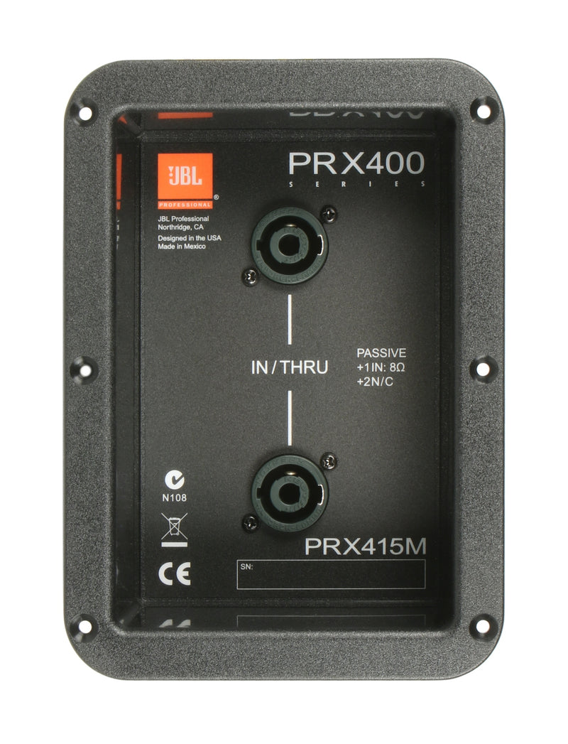 JBL PRX415M 1200w - 15" 2-Way Passive Speaker