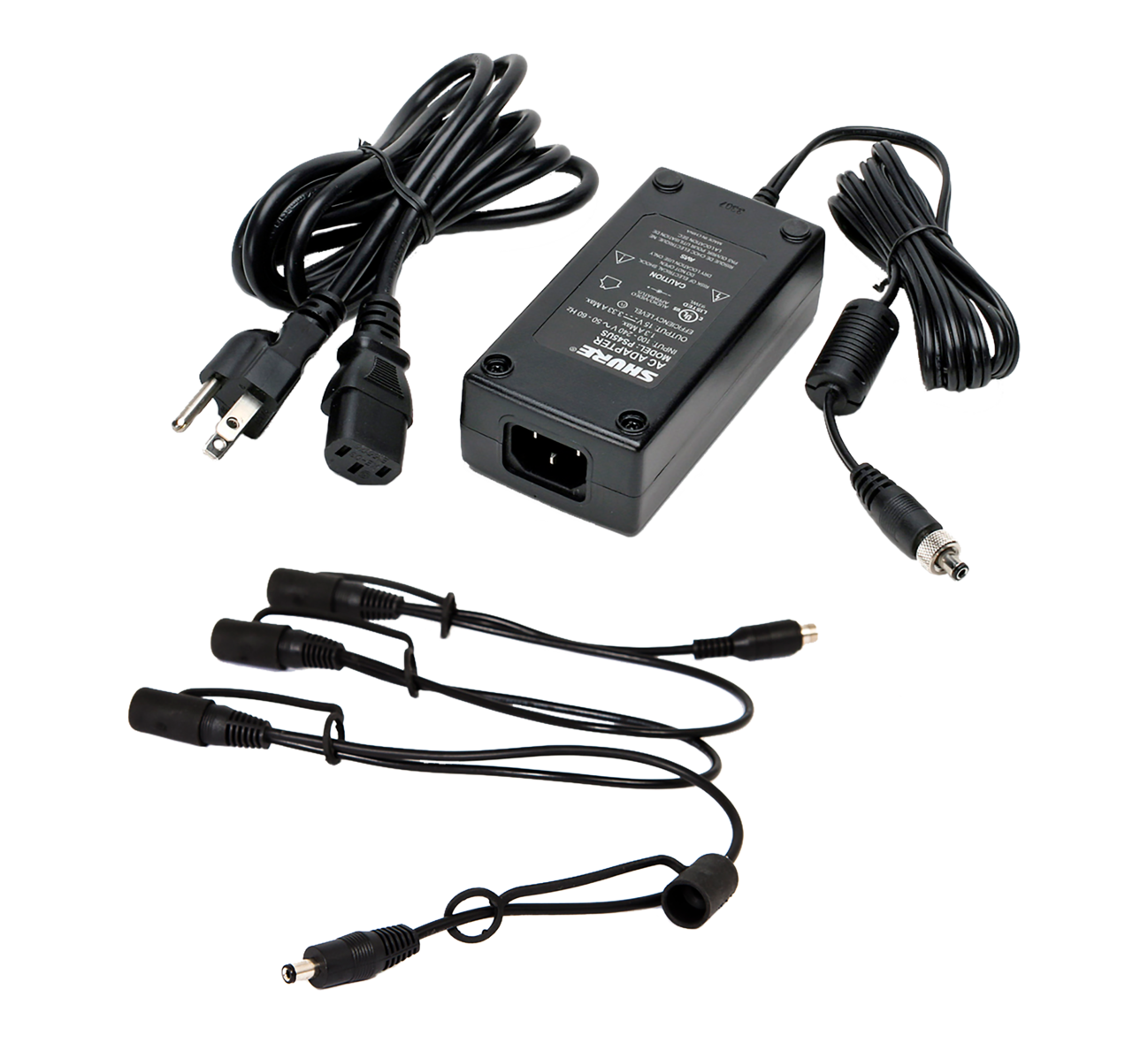 SHURE PS124 In-Line PSU for Rack-Mountable Shure Wireless Receivers and/or PSM Transmitters