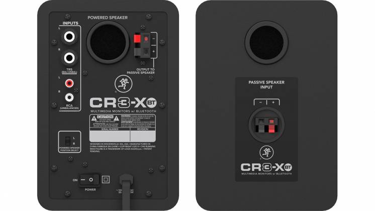 MACKIE CR-XBT - Creative Reference Multimedia Monitors with Bluetooth (PAIR)