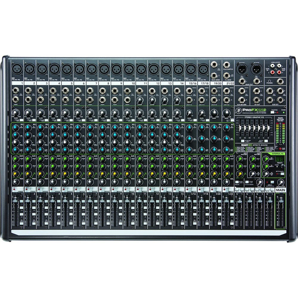 MACKIE PROFX22V3 - Compact 22 channels mixer with FX and USB