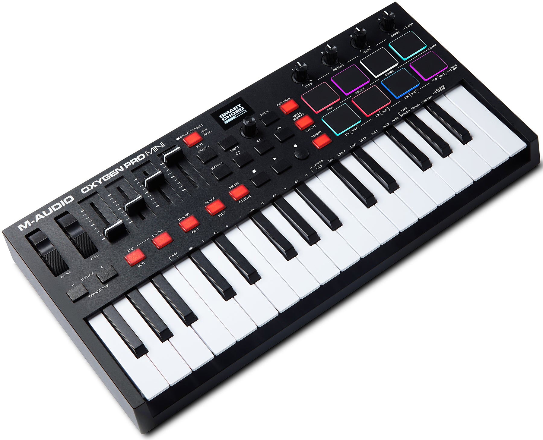 M-AUDIO OXYGEN PRO MINI - 32 Notes USB MIDI controler