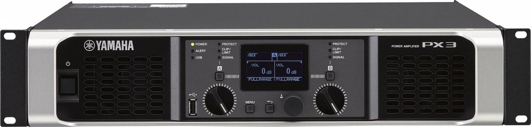 YAMAHA PX3 Power amplifier 2 x 500 watt (built in DSP)