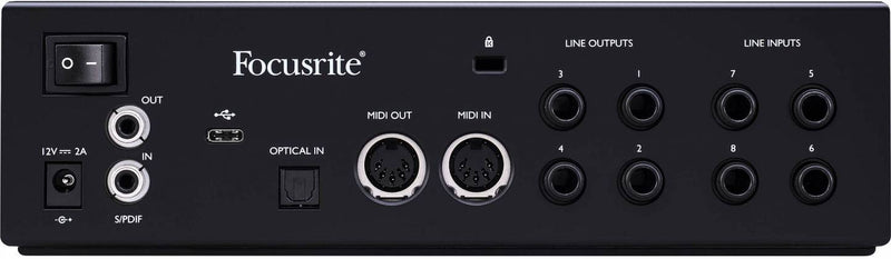 FOCUSRITE CLARET PLUS 4 PRE + - VERSATILE AND SONICALLY TRUE 18-IN/8-OUT AUDIO INTERFACE
