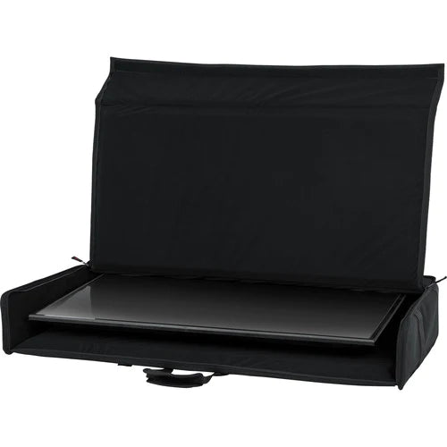 GATOR G-LCD-TOTE-LG (fits screens between 40“-45“). Interior dimensions 39.5“ x 23.5“ x 3.5“.