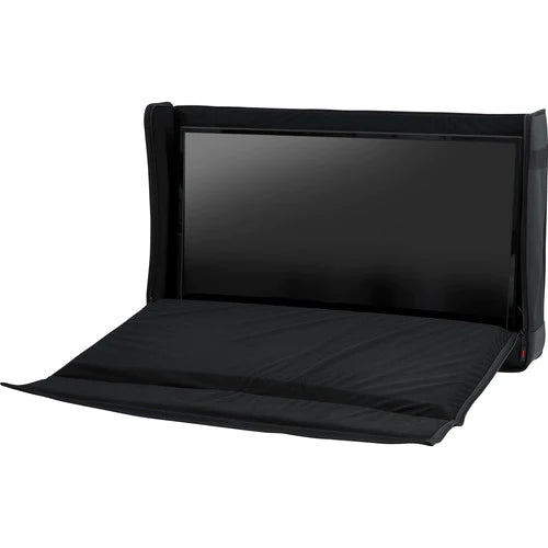 GATOR G-LCD-TOTE-MD (fits screens between 27“-32“). Interior dimensions 30“ x 18.5“ x 3“.