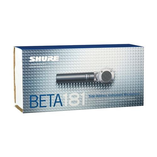 Shure BETA181/BI - Mini Side-Address Microphone - Bi-Directional Condenser