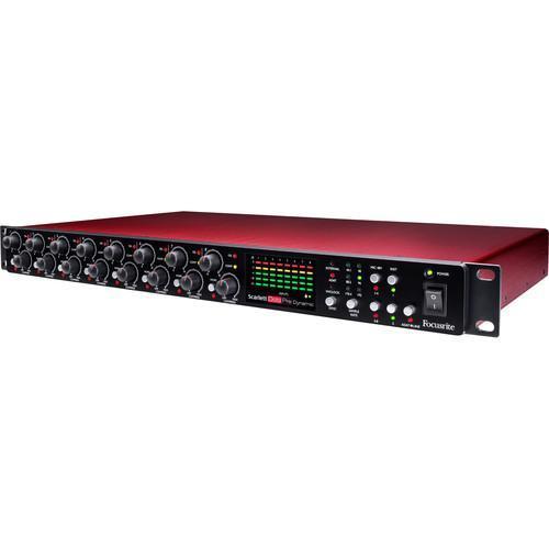 FOCUSRITE SCARLETT OCTOPRE DYNAMIC -  8 channel mic Pre w/ Compression and ADAT out