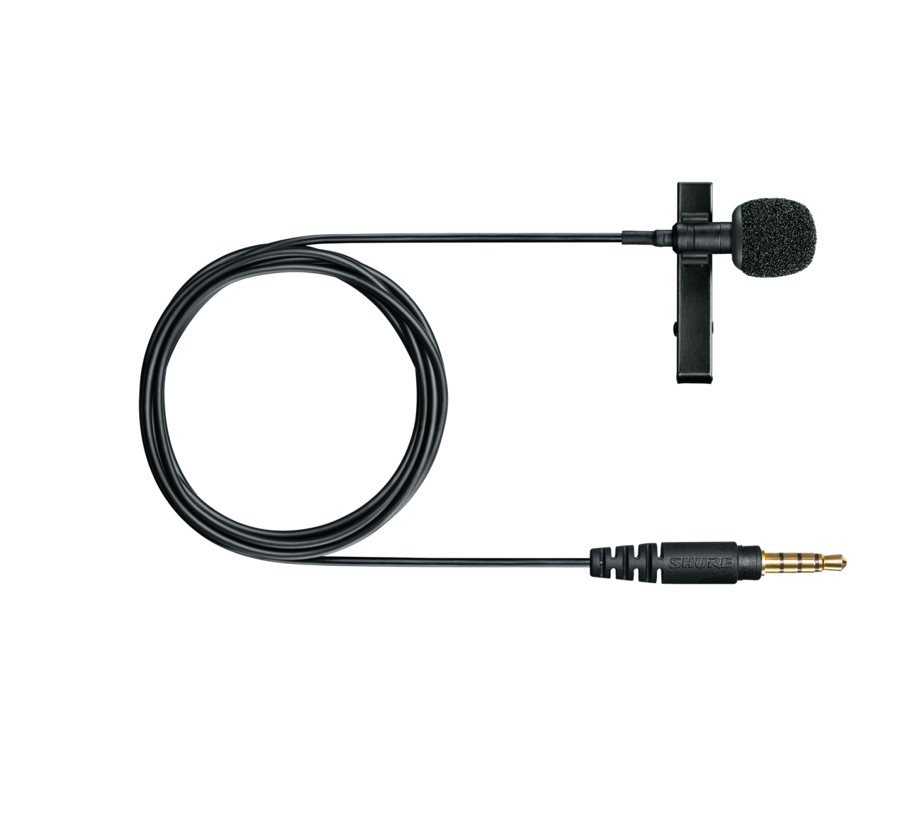 SHURE MVL (Omnidirectional condenser Lavalier microphone for portable devices)